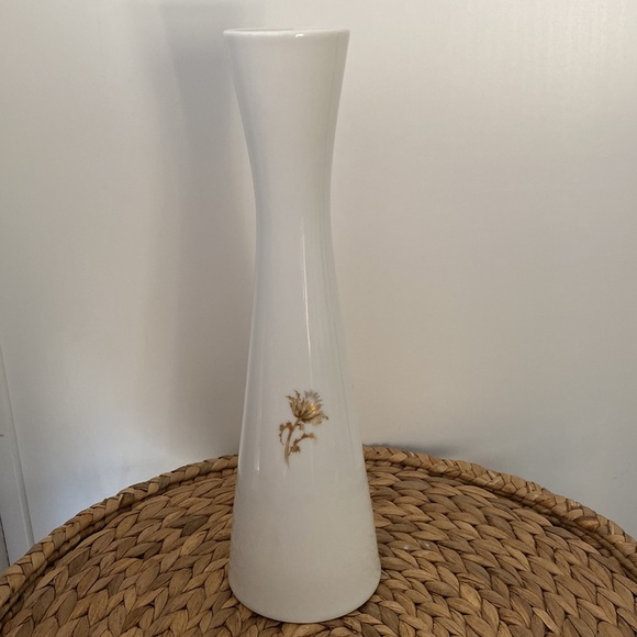 AK Kaiser Thistle Weather Flower Clock Silberdistel Vase - Picture 3 of 8